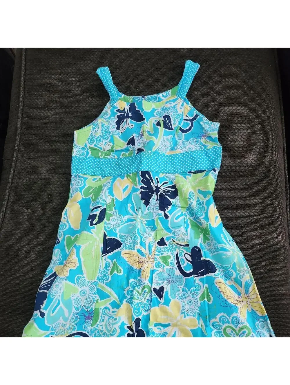 George Kid's Multi and Blue Dress